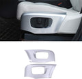 ABS Chrome Seat Side Cover Frame Trim Pack of 2 V54819