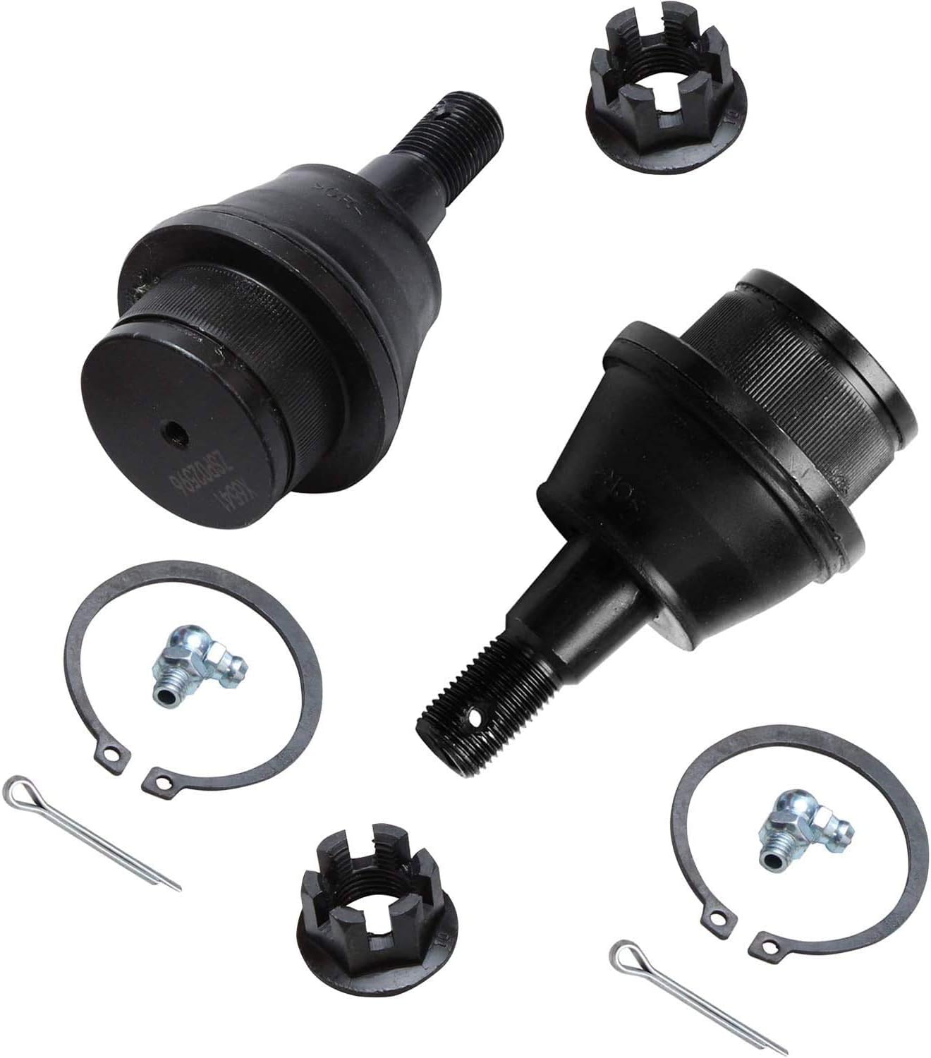 Front Upper Control Arms with Ball Joints and Lower Ball Joints 4pc Set I4634