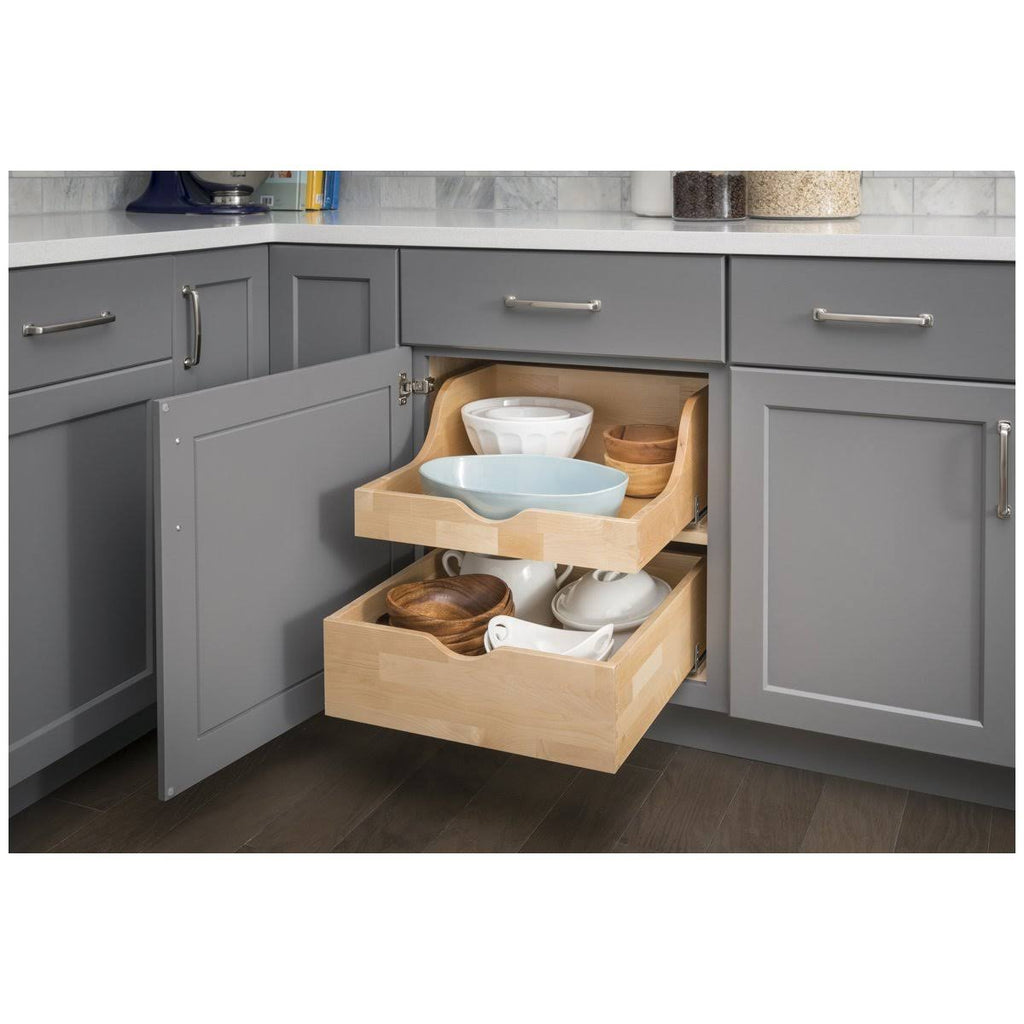 22-1/16 inch Preassembled Rollout Drawer for 24 inch Cabinet Opening K922
