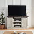 Grey Sliding Barn Door TV Stand S619