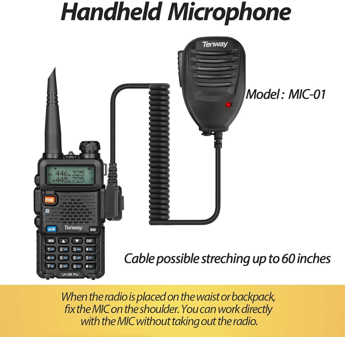 8W Dual Band Two Way Radio 2Pack F76662