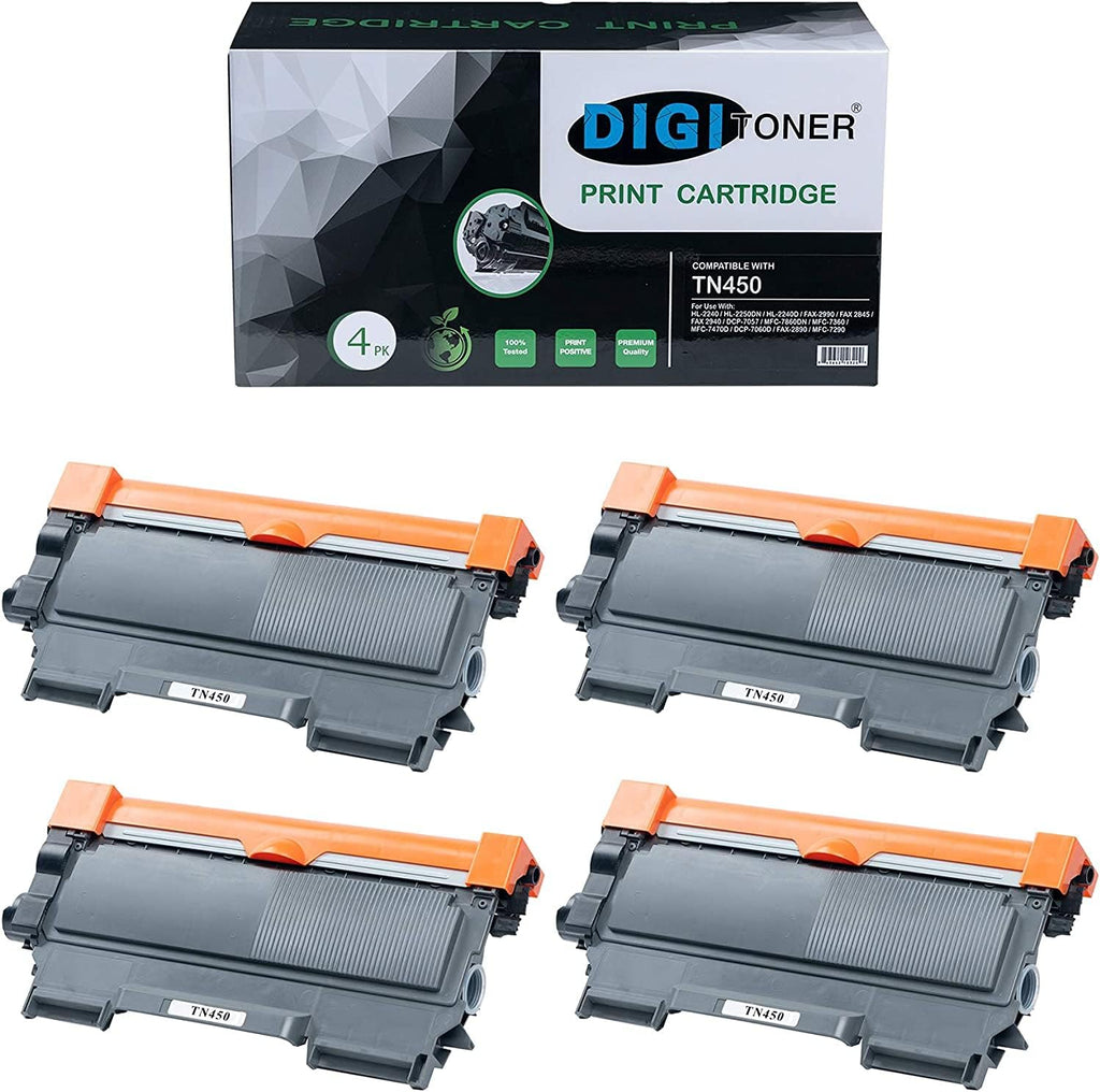 Black 4-Pack High Yield Toner Cartridge S555