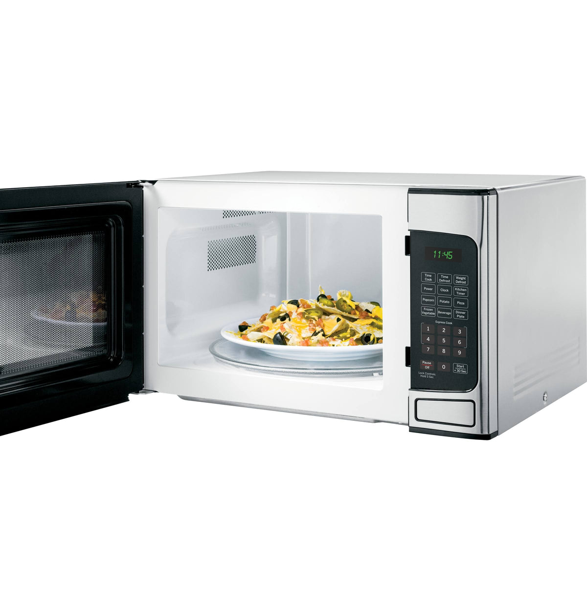 1.1 Cu ft Countertop Stainless Steel Microwave Oven P598879
