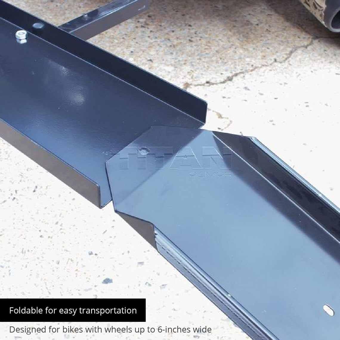 Dirt Bike and Motorcycle Carrier for Truck Hitch C583334