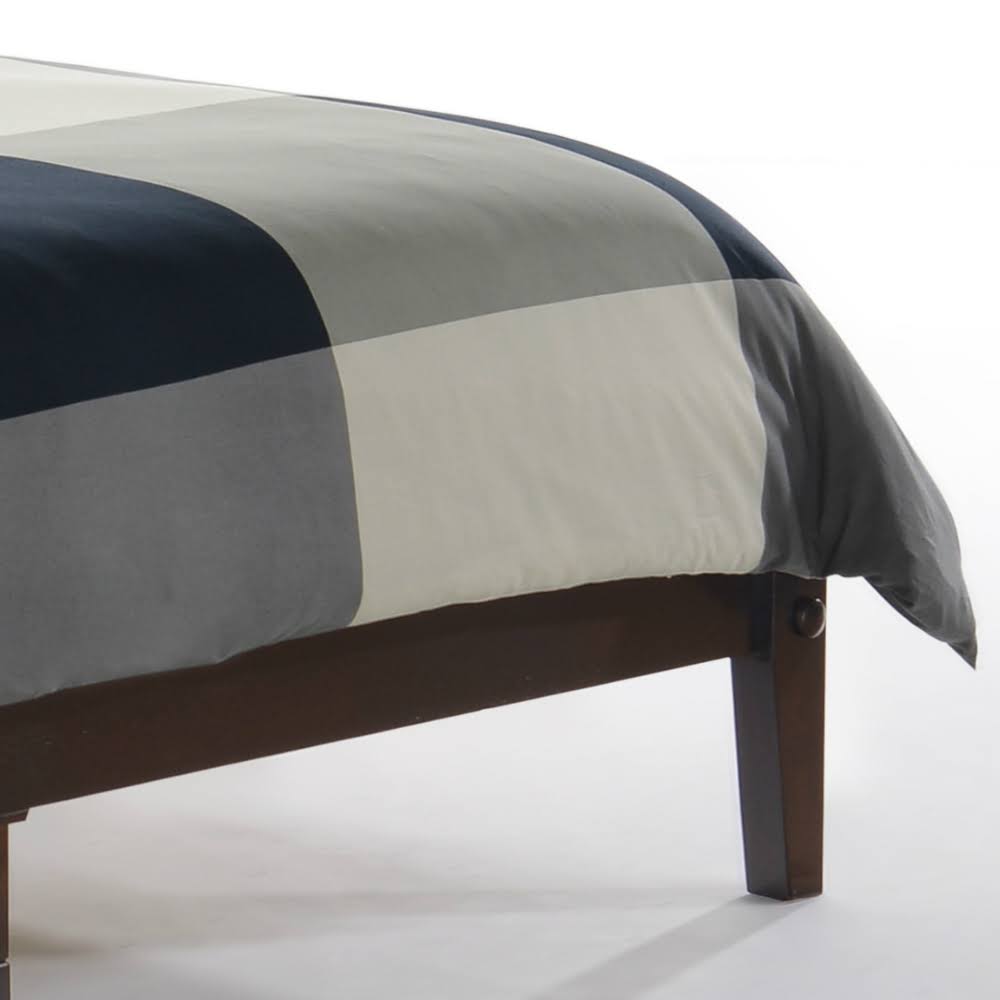 Medium Oak Twin Bed Frame H1293