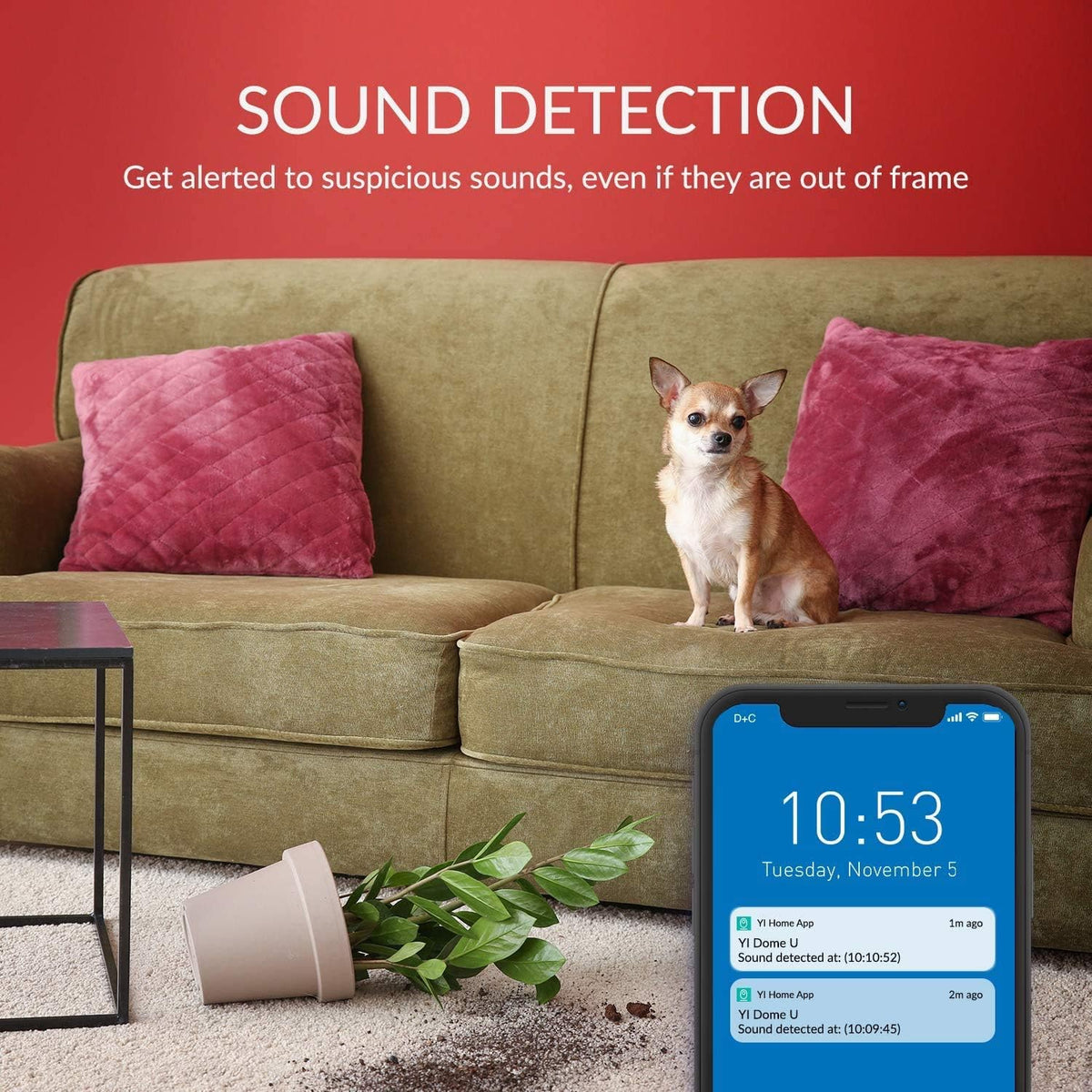 2K WiFi Indoor Security Camera 2pc Q340
