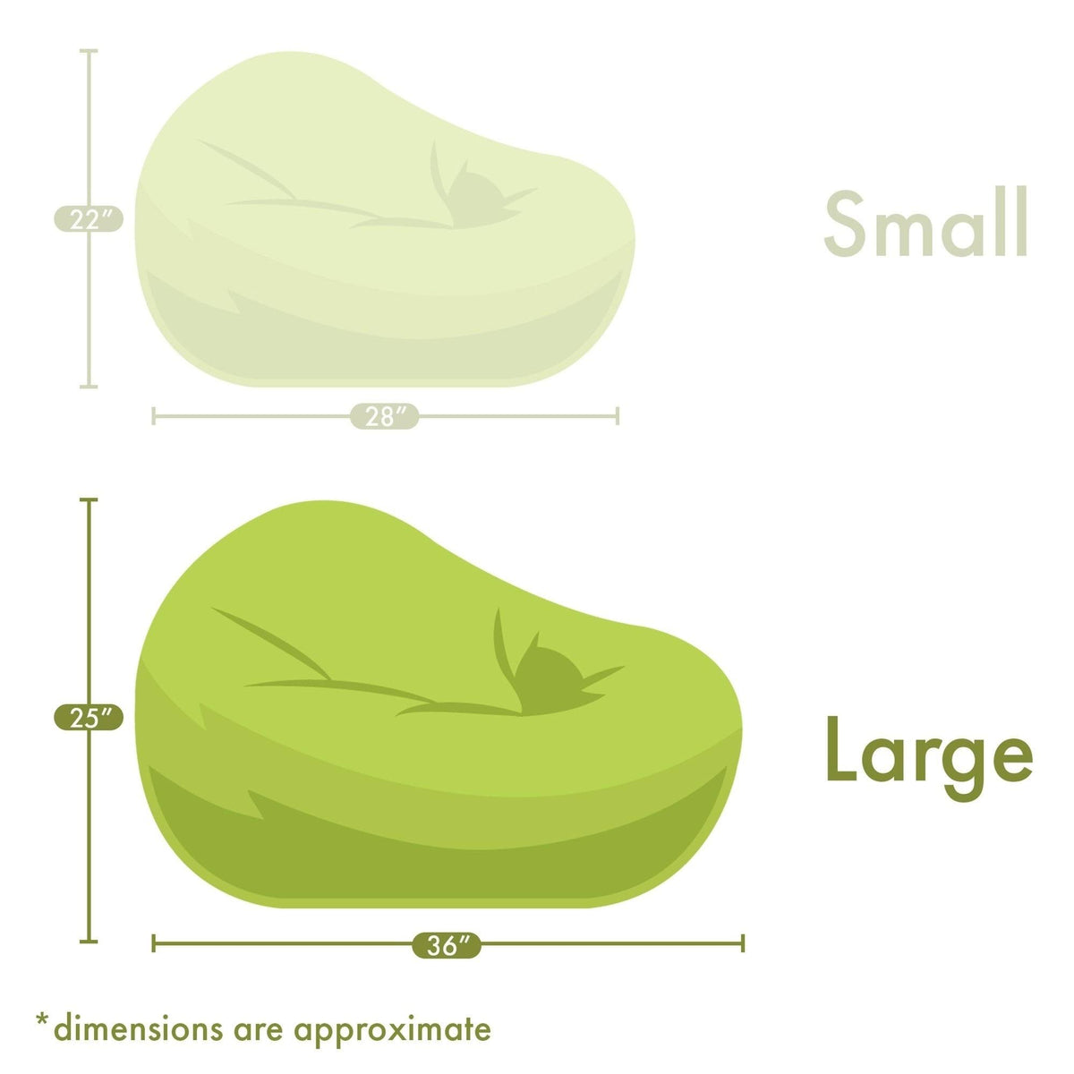 Teal Small Bean Bag R63584