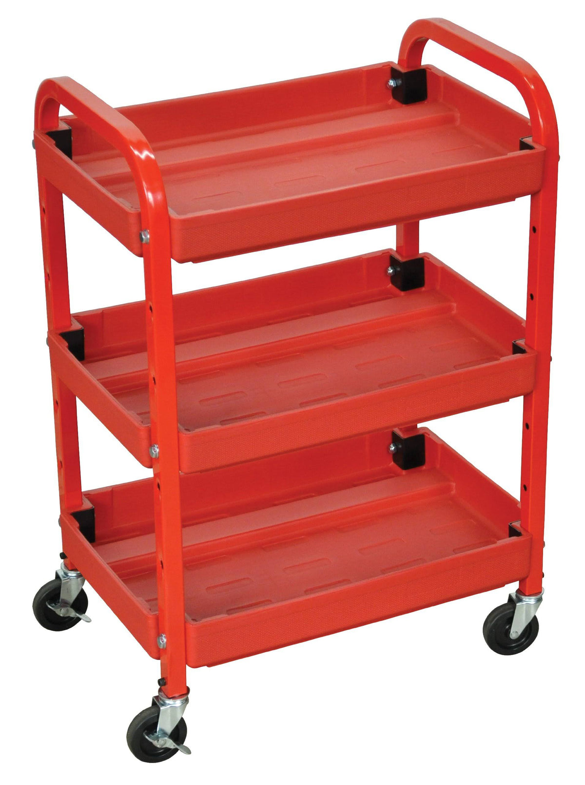 Red 3-Shelf Utility Cart Y773069