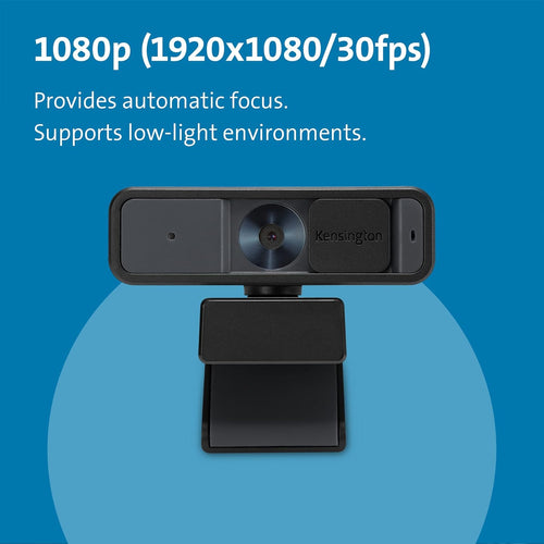 1080P Auto Focus Webcam with Microphone, Privacy Shutter, Pack of 2 E84510