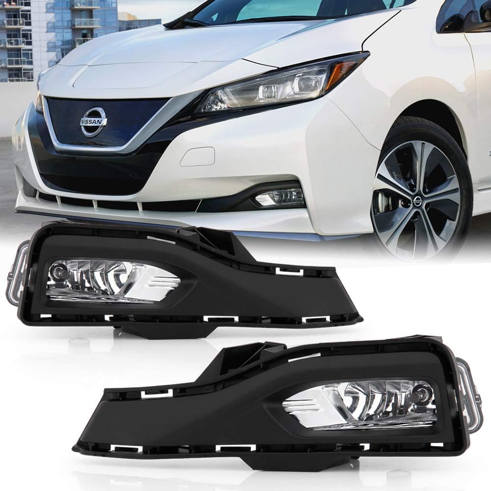 Bumper Fog Lights Driving Lamps Assembly Replacement Set Left+Right X5796