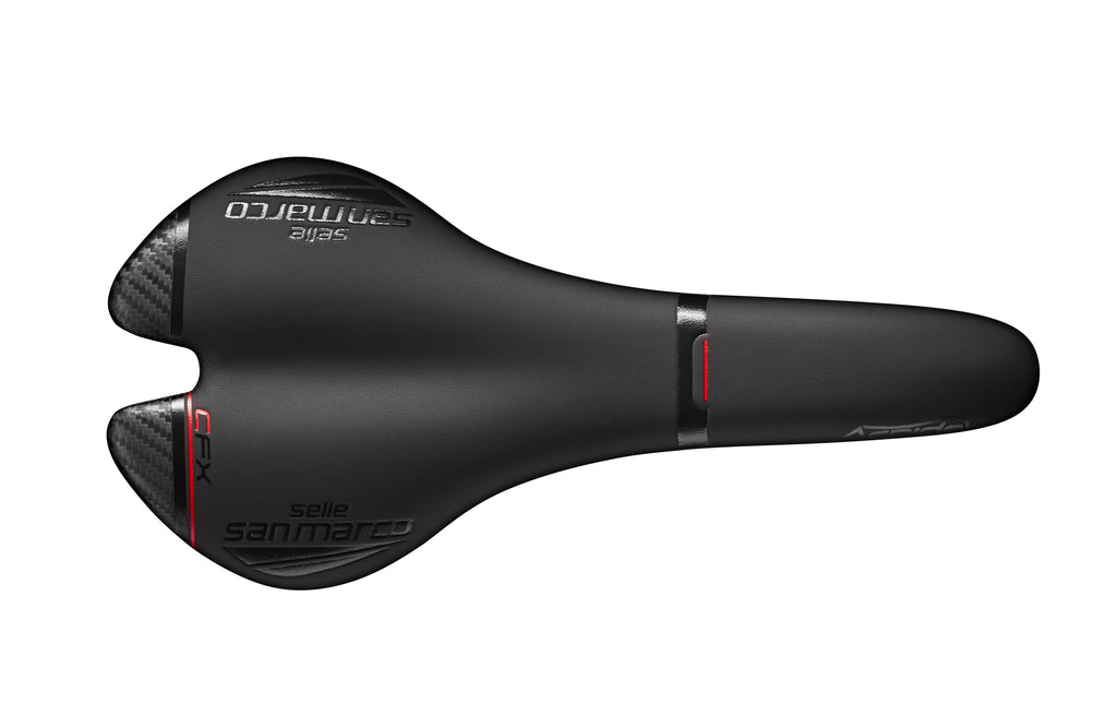 Black Narrow Carbon Saddle C28024