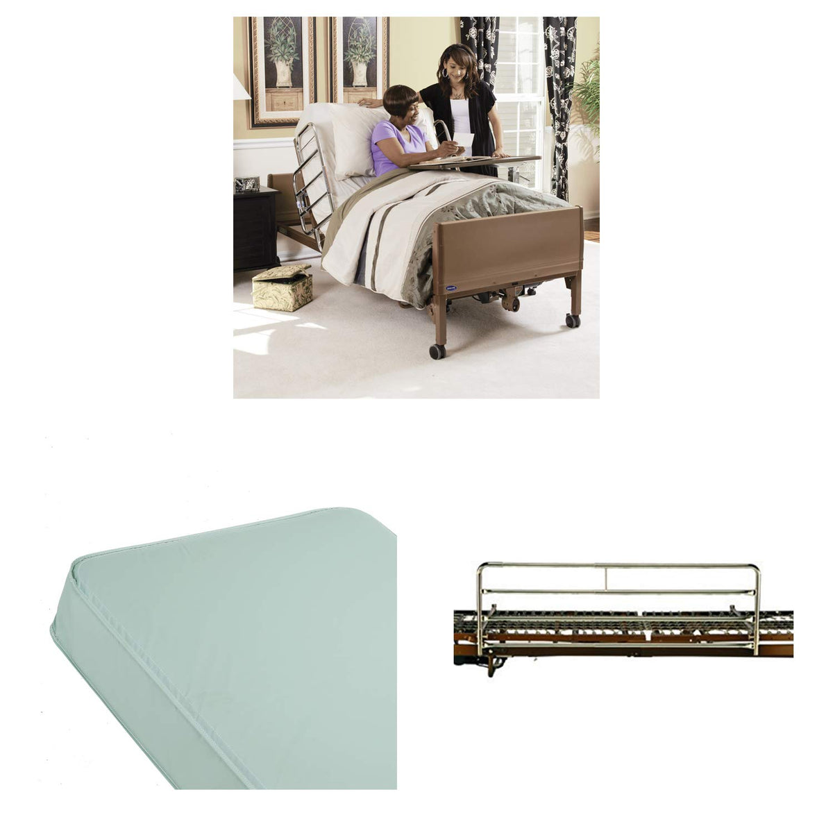 Full-Electric Homecare Bed with Mattress U216496