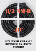 8/3 NM-B x 40& Romex Electrical Cable Z49249