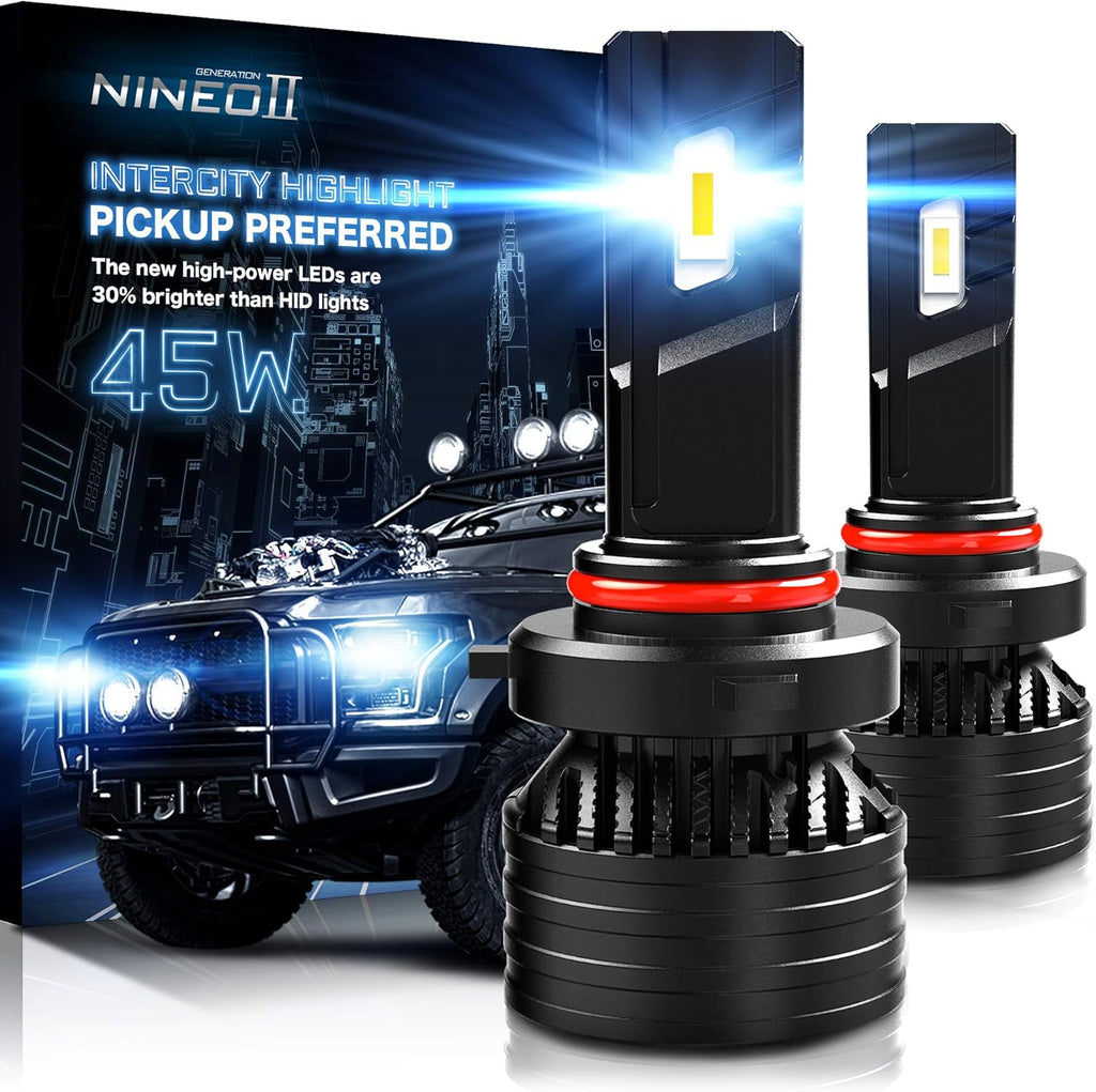 Pack of 2 90W HB3 LED Bulbs 6500K Cool White V517