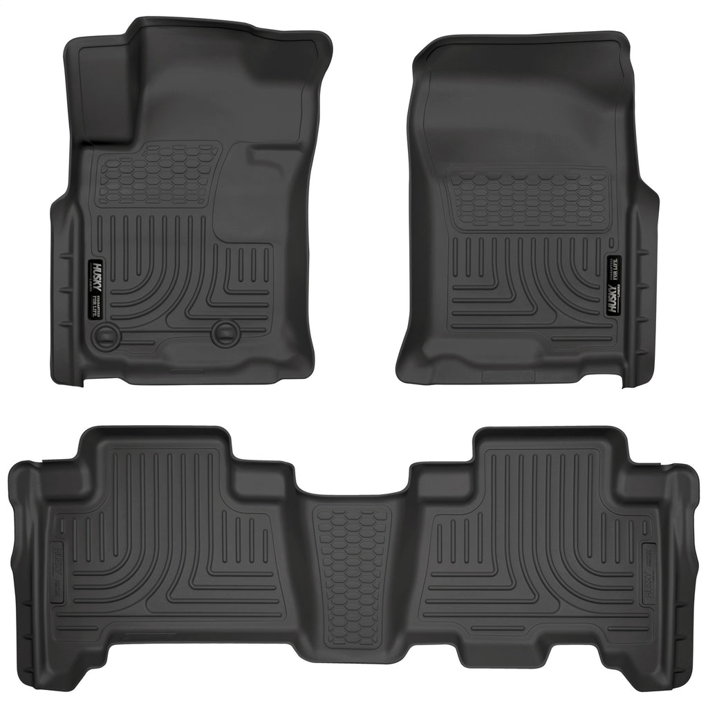 Black Front & 2nd Seat Floor Liners B142398