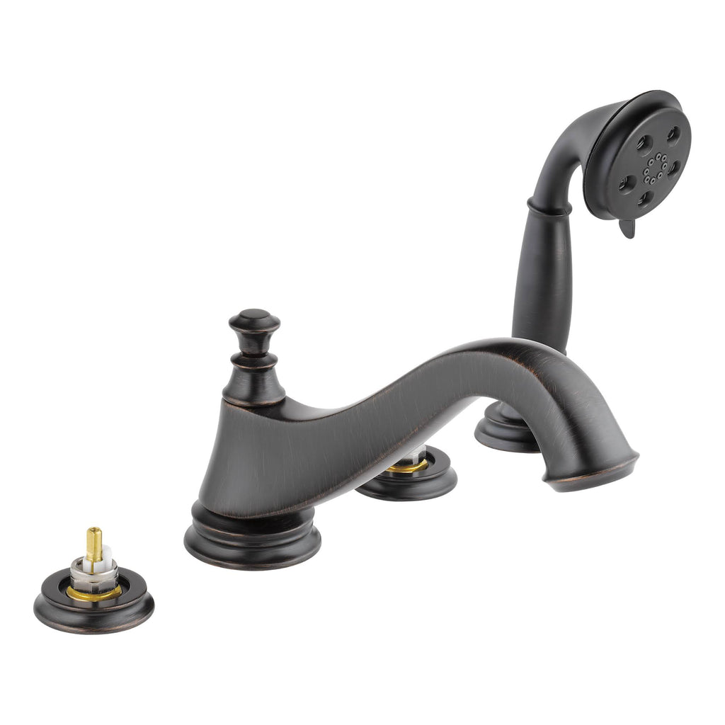 Venetian Bronze Roman Tub Trim with Hand Shower R1396