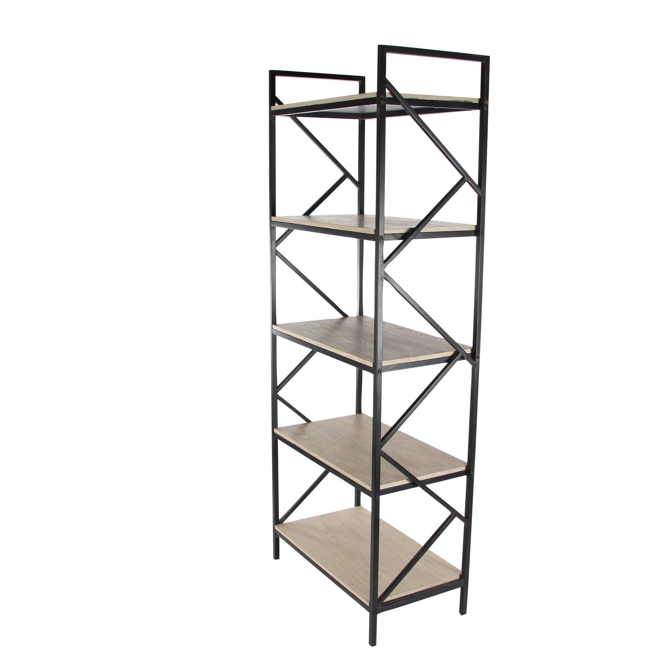 Metal Wood Shelf C20332