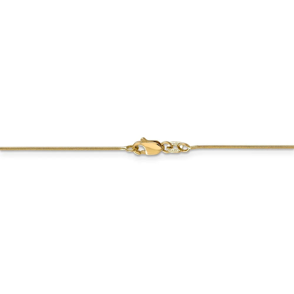 14kt Yellow Gold Snake Chain 18 inch Lobster Clasp T98691