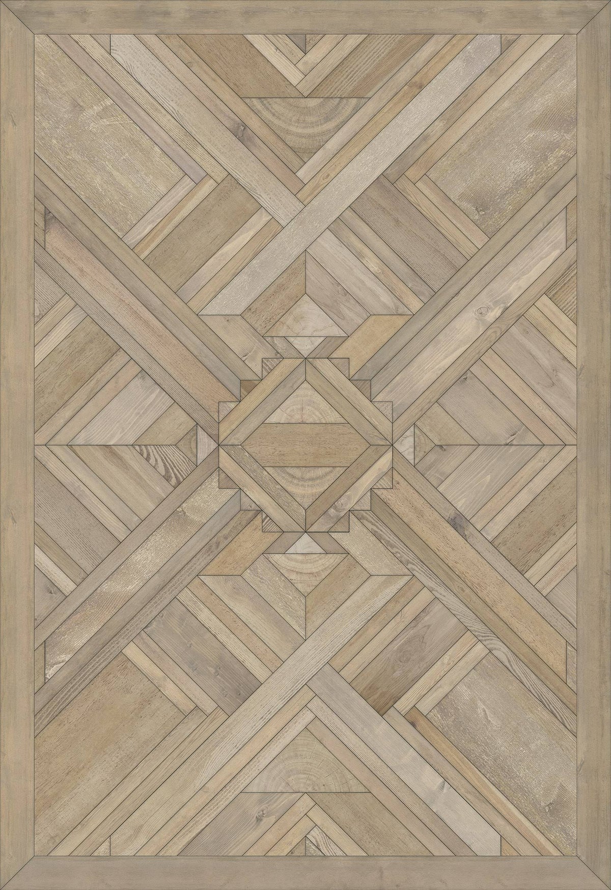 Natural Wood Vintage Vinyl Runner V2937