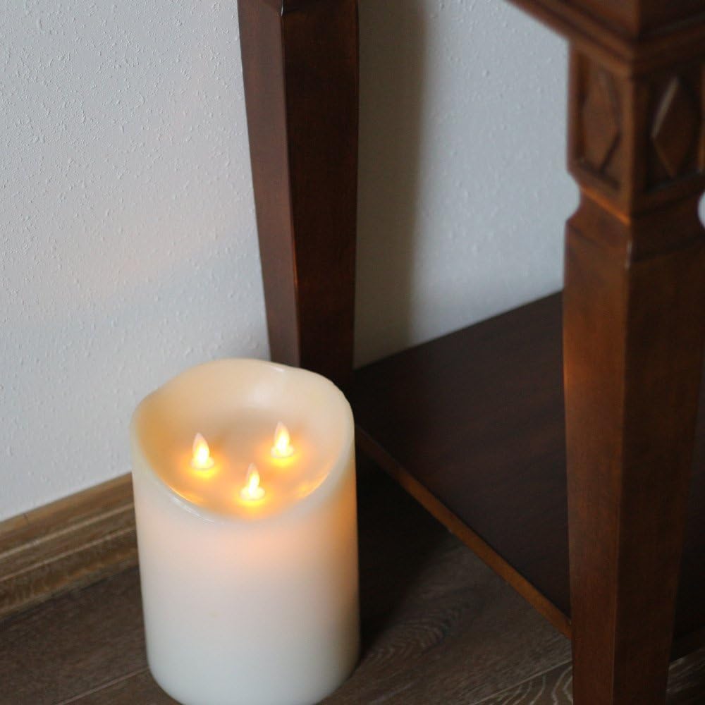 Ivory 3-Wicks Decorative Candle H137