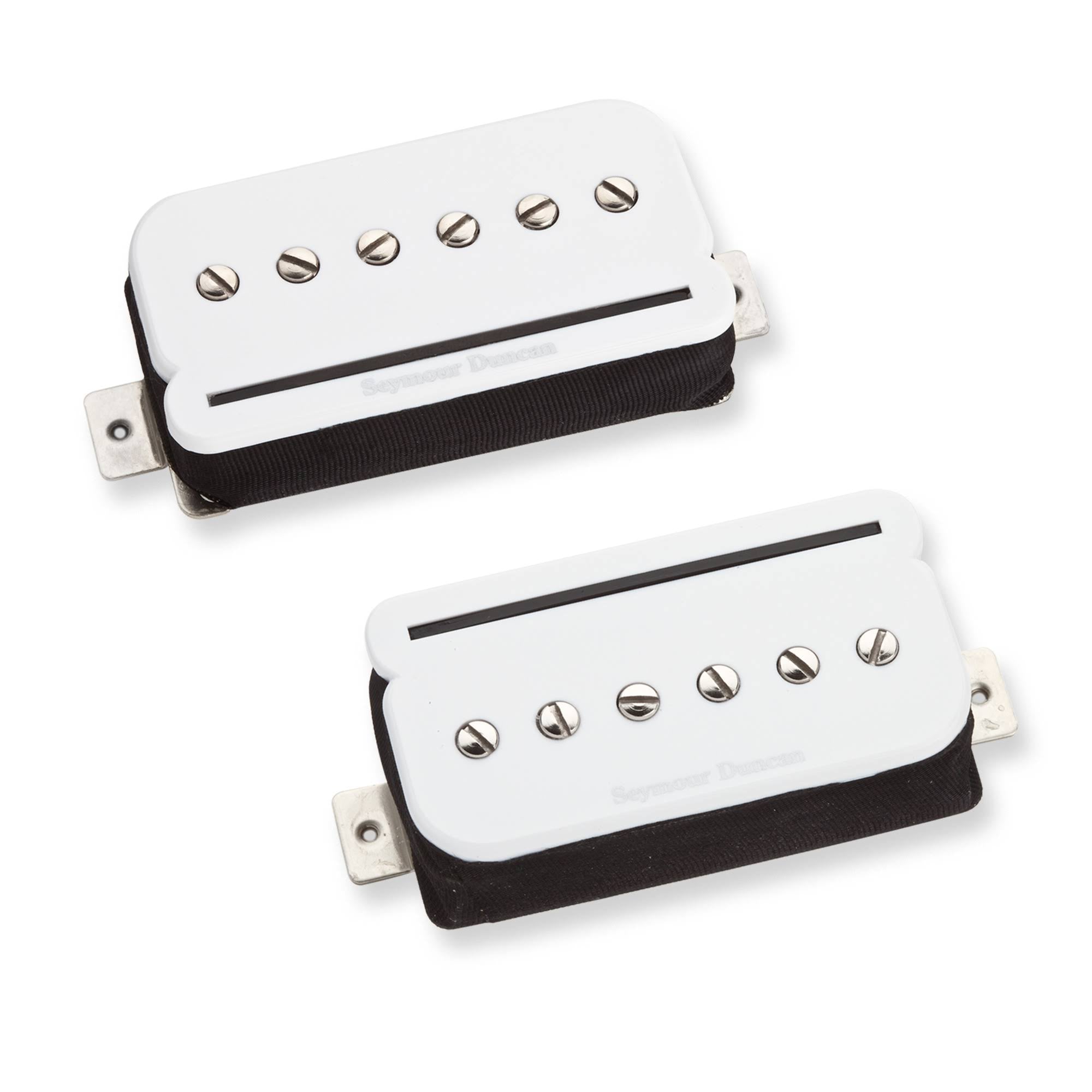 White P-Rails Pickup Set D7245