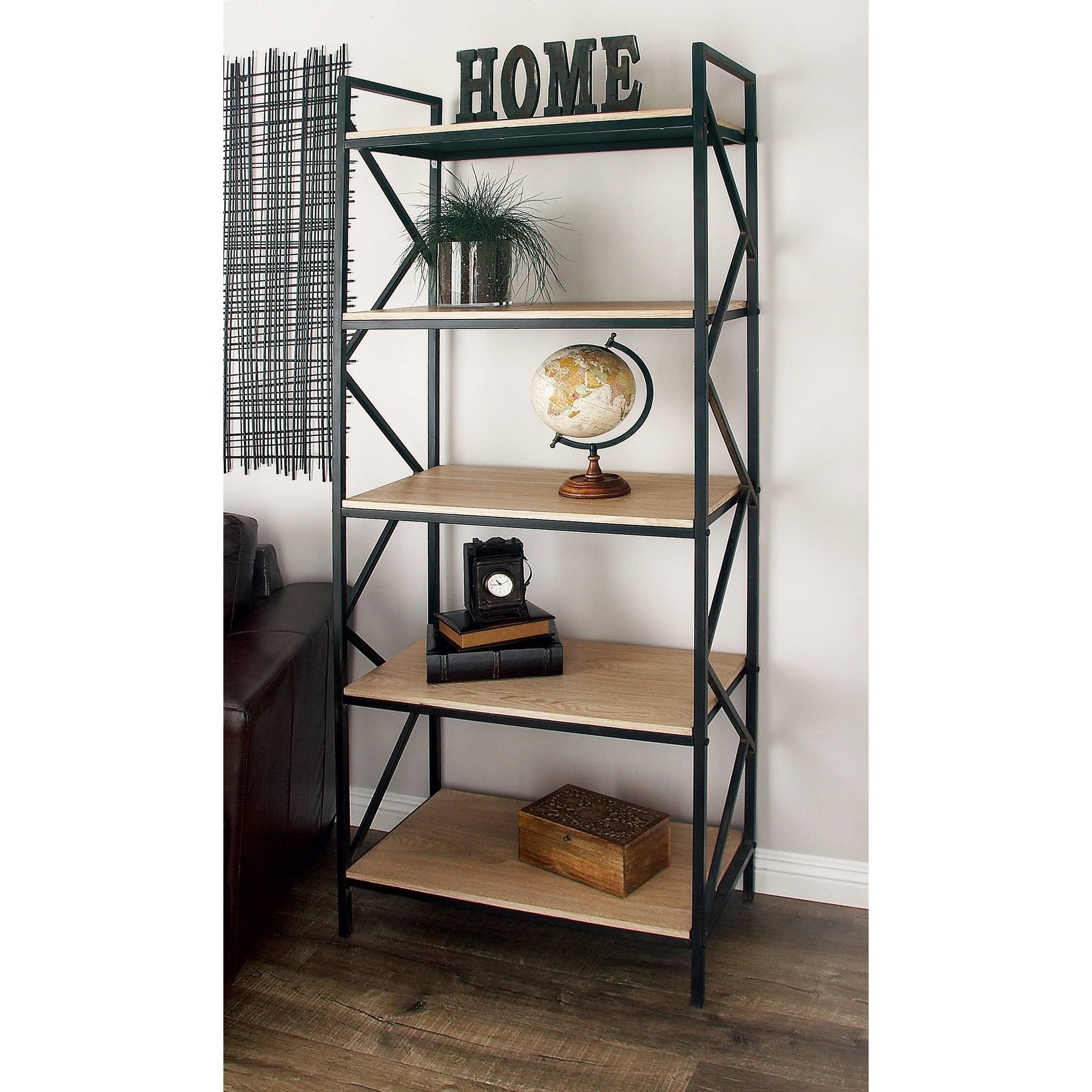 Metal Wood Shelf C20332