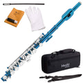 Sky Blue Lacquer C Piccolo with Nickel Keys and Deluxe Case C4801