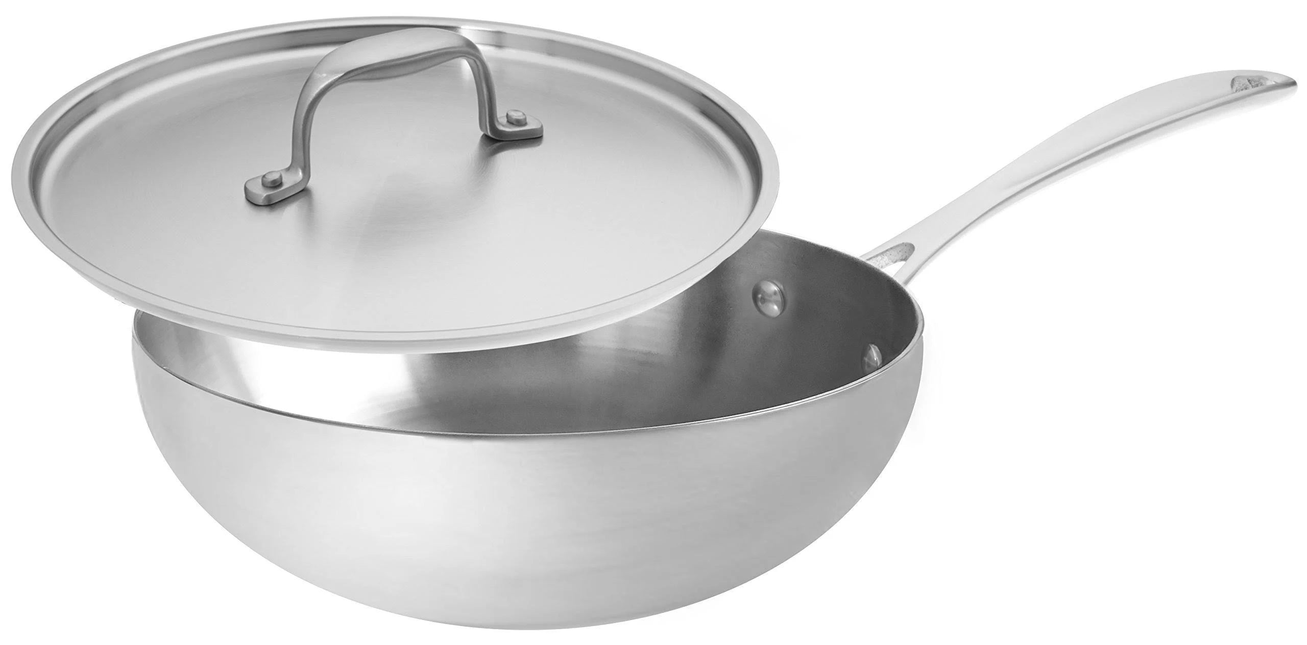 3 Quarts Stainless Steel Saucier Y993