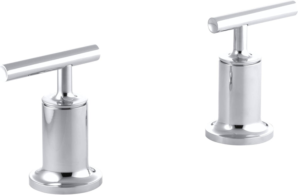 Polished Chrome Wall-Mount Bath Trim T6206