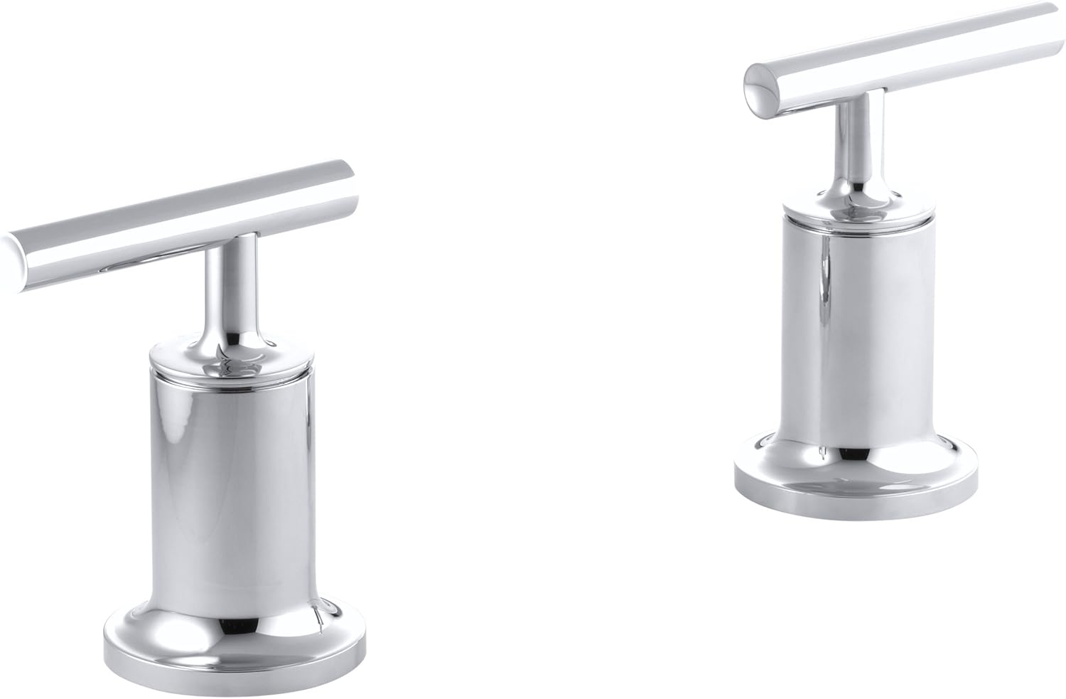 Polished Chrome Wall-Mount Bath Trim T6206