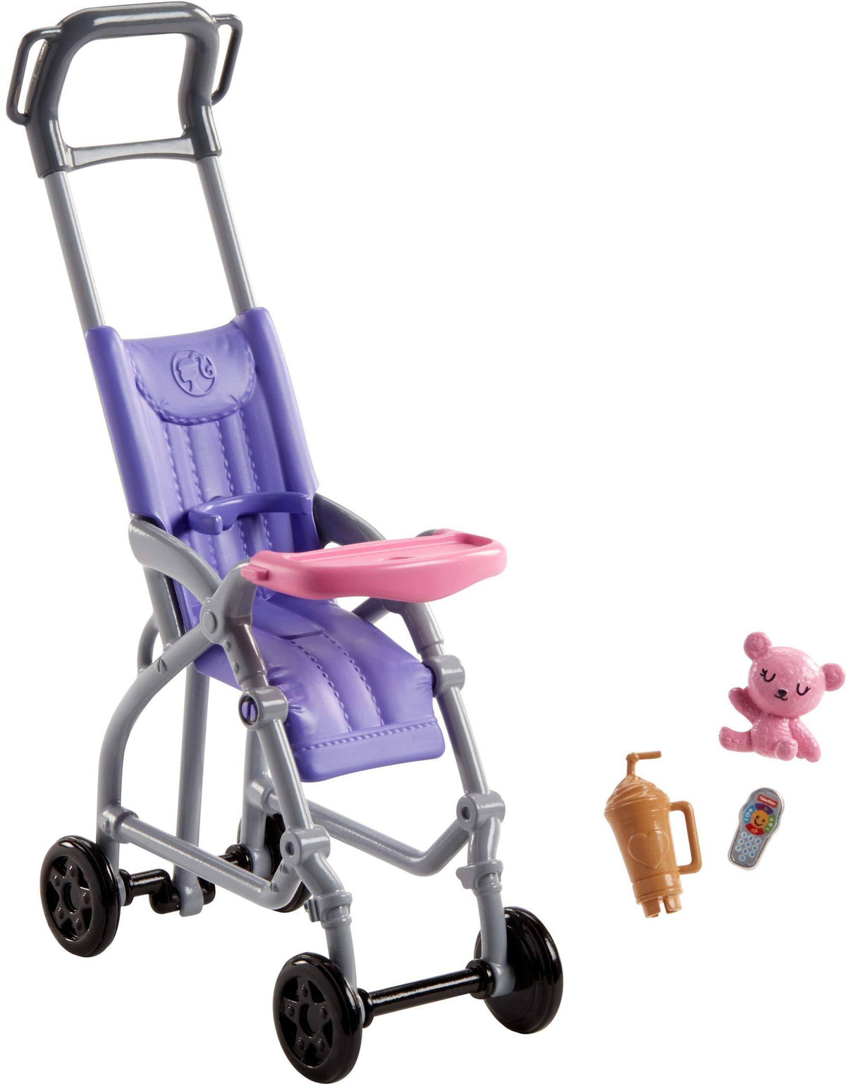 Caucasian Doll and Stroller Playset I1120