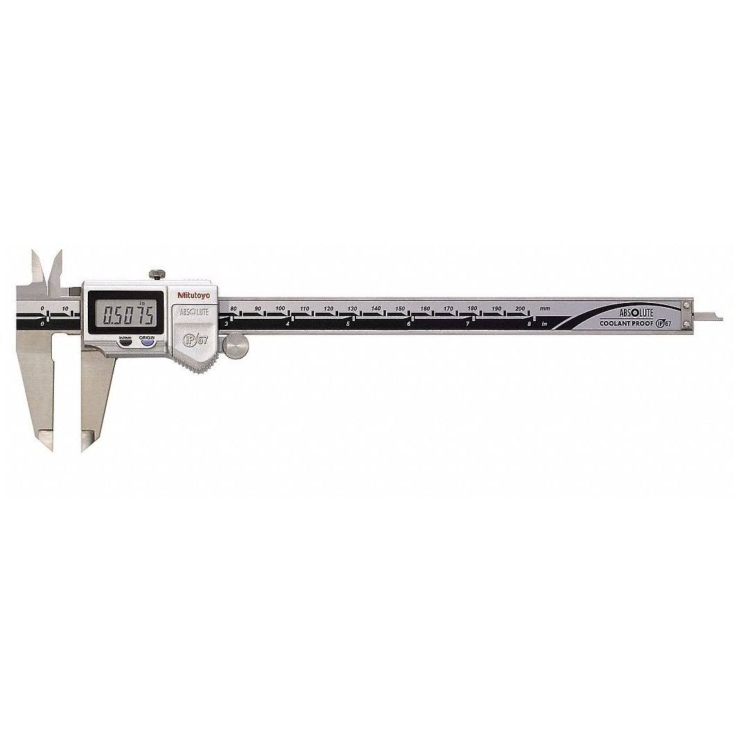 Absolute Digital Caliper, 0 to 8 in Q9192