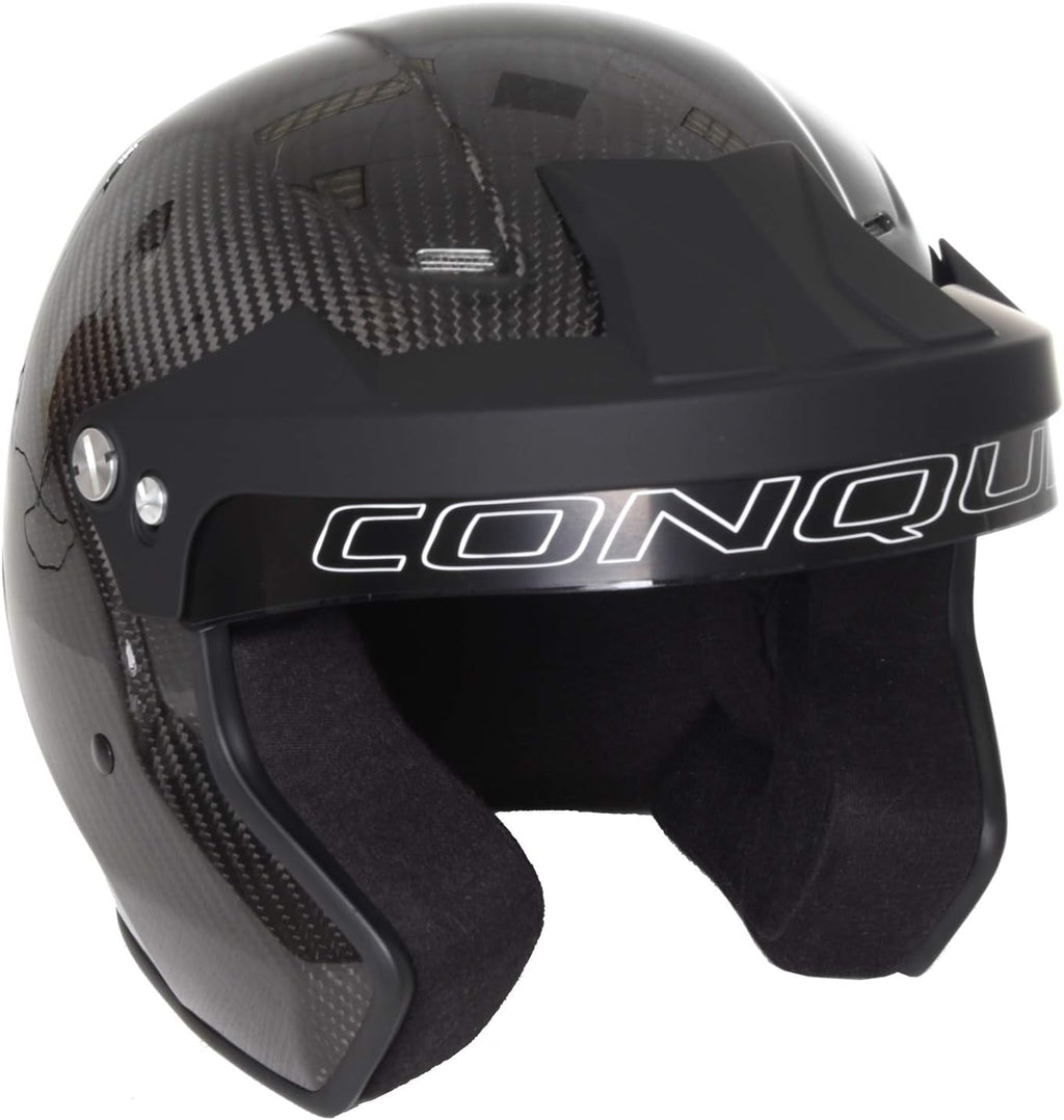 Carbon Fiber Open Face Racing Helmet P4050