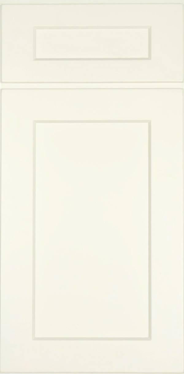 Antique White 1 Door 3 Shelves Wall Cabinet High-Density Fiberboard L70940