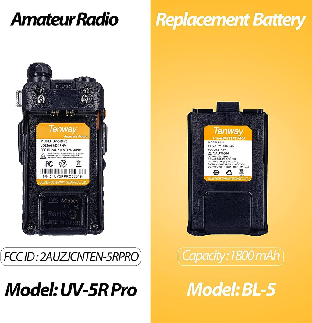 8W Dual Band Two Way Radio 2Pack F76662