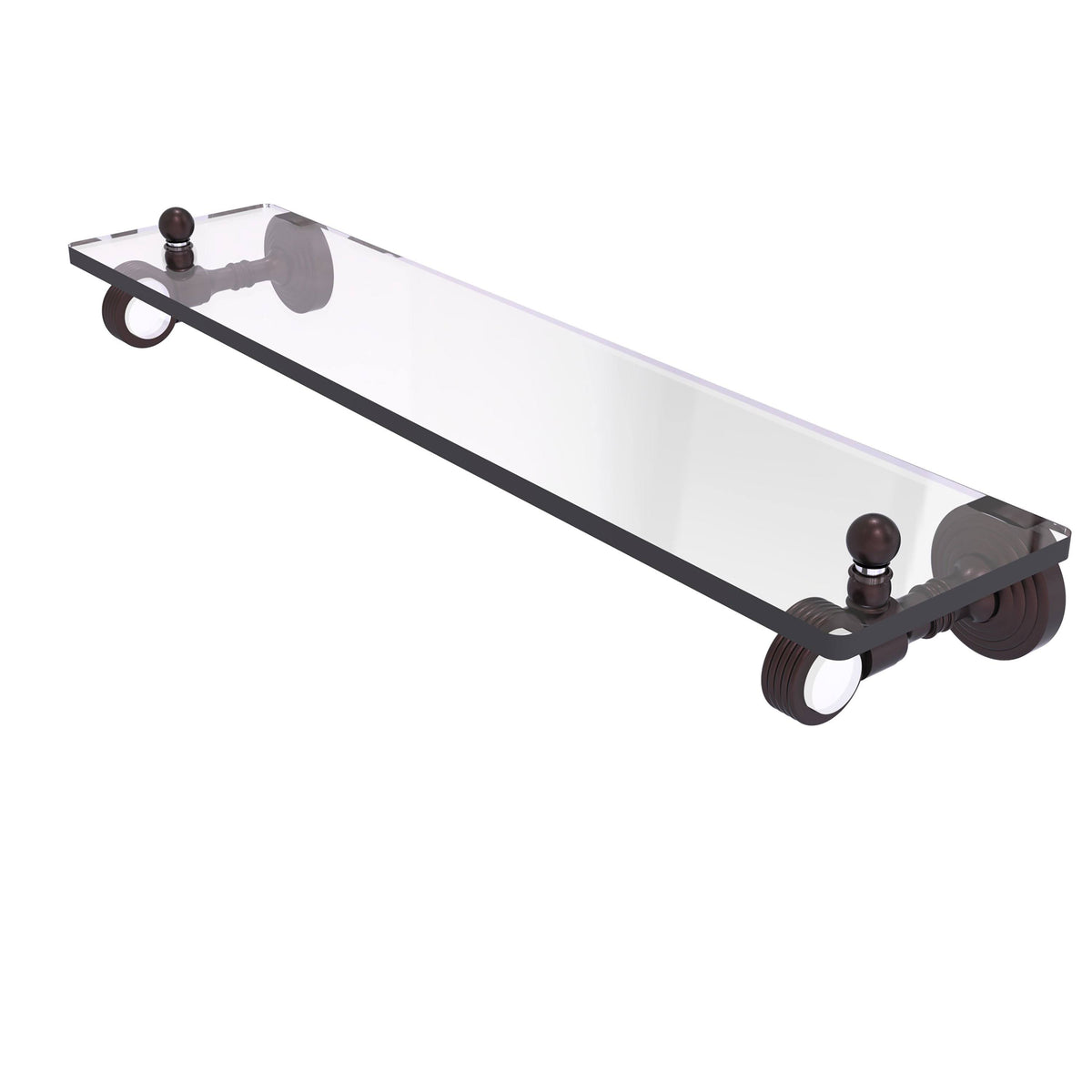 Antique Bronze Glass Shelf Z59436