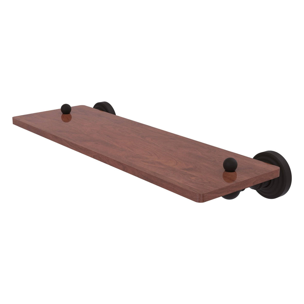 Solid IPE Ironwood Shelf Oil Rubbed Bronze P584