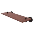 Solid IPE Ironwood Shelf Oil Rubbed Bronze P584