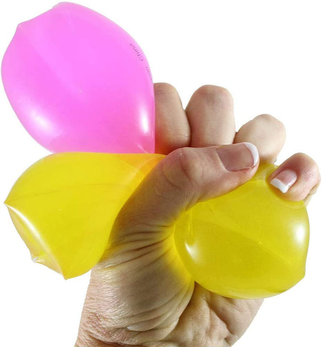 Neon Water Filled Tube Snake Stress Toy D765855