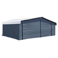 20 x 20 ft. Fabric Carport Enclosure Kit B8919
