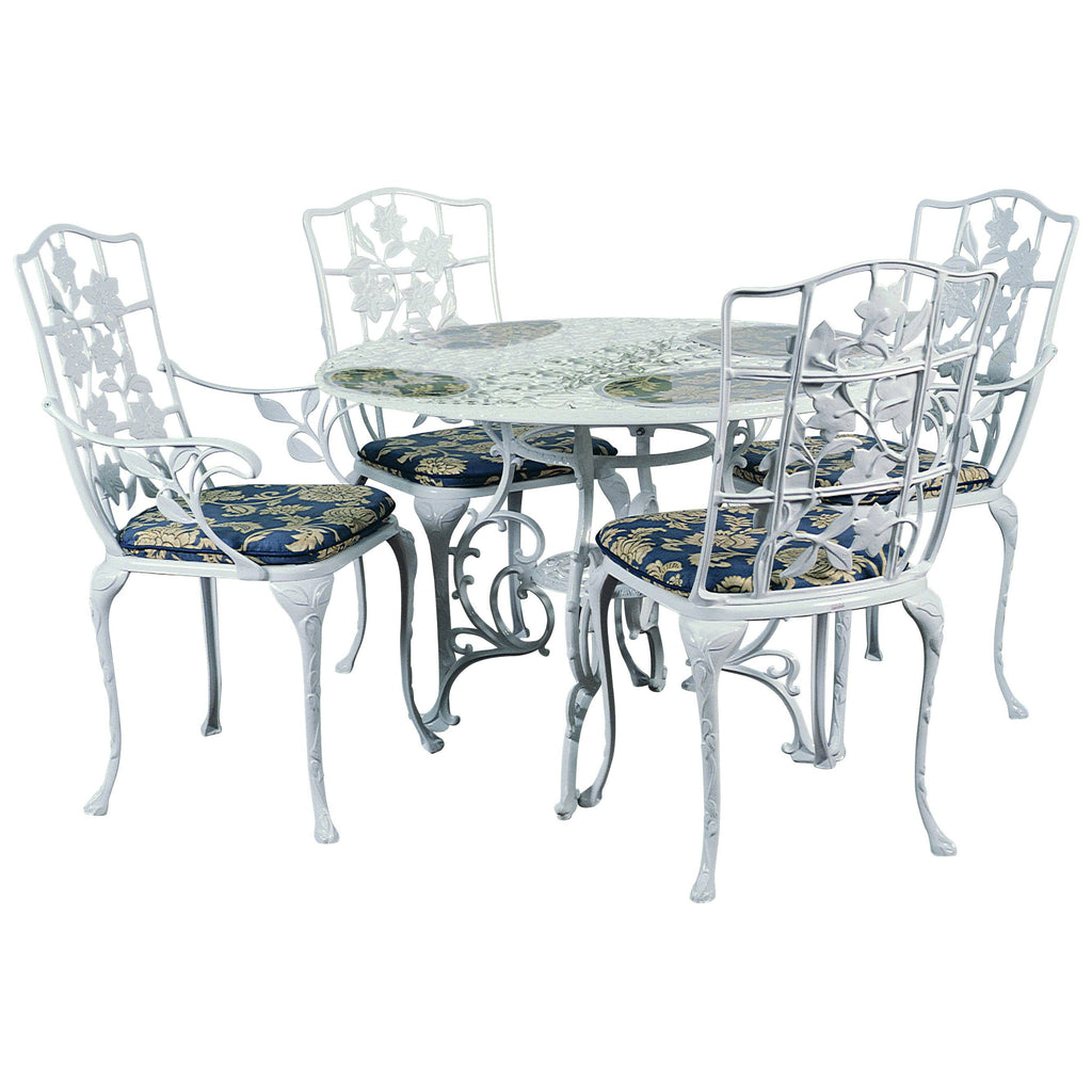 84-Inch Round Table and Chairs Cover D64015