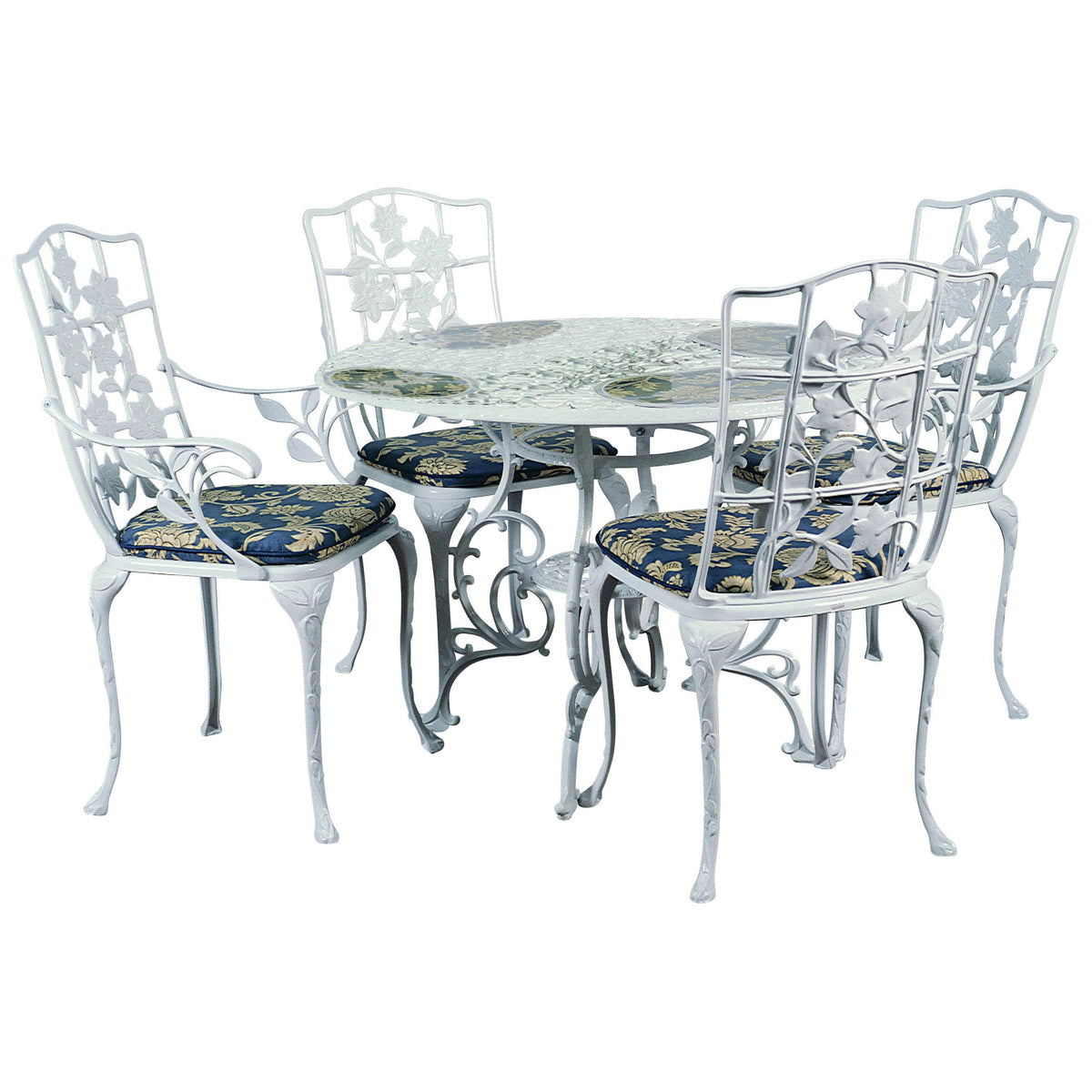 84-Inch Round Table and Chairs Cover D64015