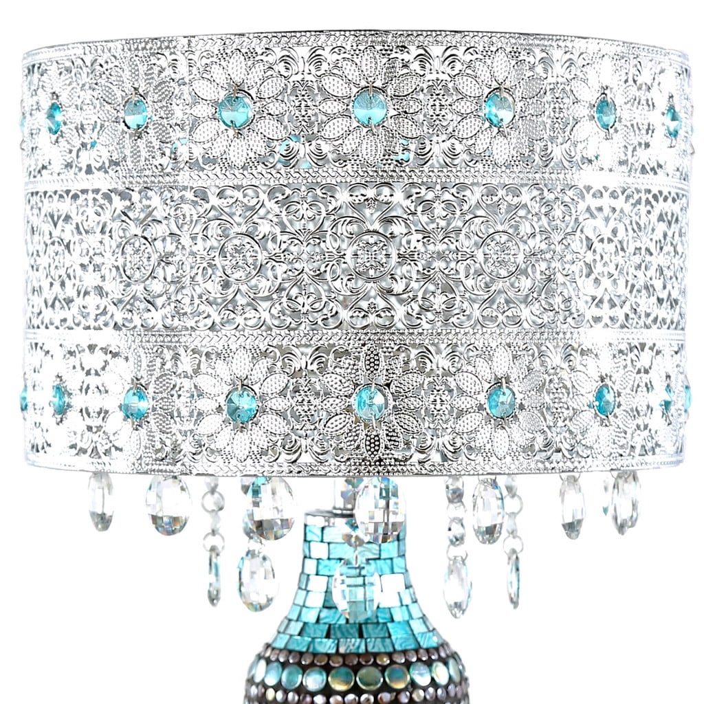 Turquoise Crystal Table Lamp K629276