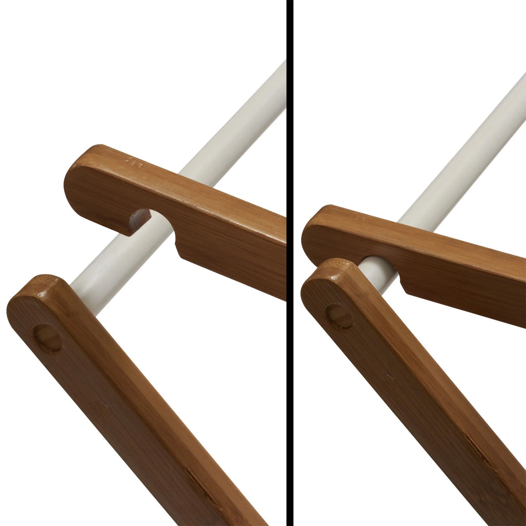 Collapsible Bamboo Clothes Drying Rack S40942